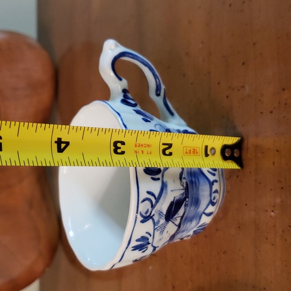 Vintage Delfts Blue Tea Cup & Saucer Holland EUC - Picture 6 of 11